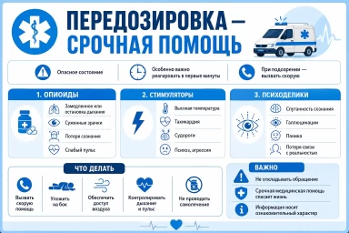 Помощь при передозировке в Богдановиче