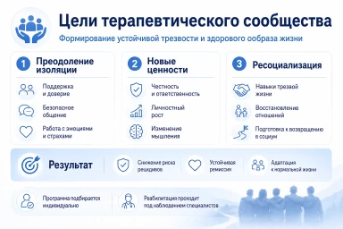 Терапевтическое сообщество в Богдановиче